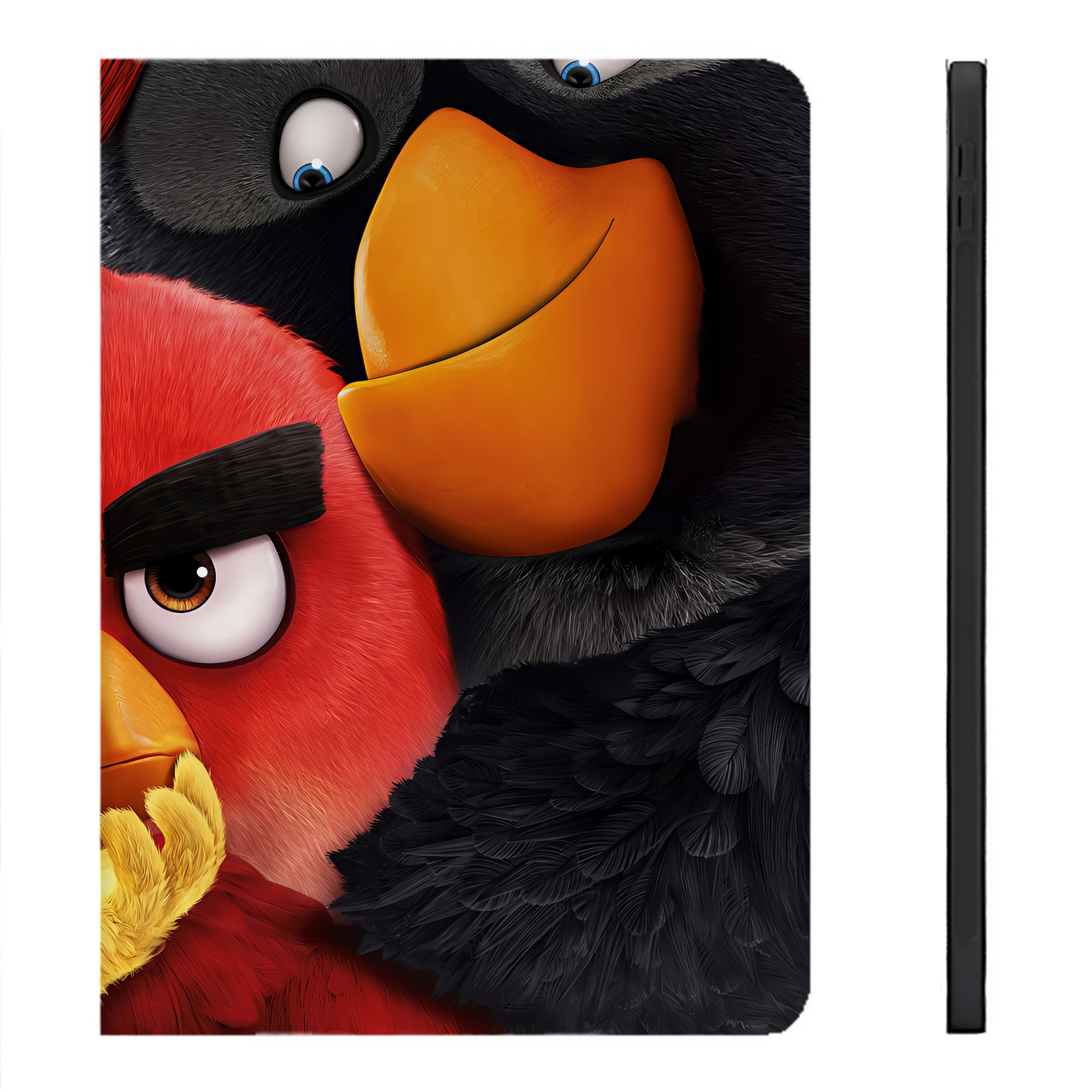 （画像用） Angry Birds アングリーバード IPadケース ペンホルダー付き ブックスタイルデザイン